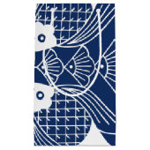 Petit Sac Cadeau Poisson sous-marin avec Arrière - plan bleu (Devant)