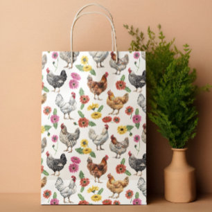 Petit Sac Cadeau Poissons de poulet et de Gerber