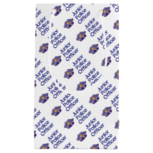 Petit Sac Cadeau Policier junior (Devant)