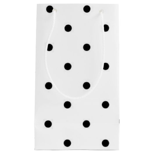 Petit Sac Cadeau Polka dot (Devant)