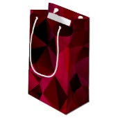 Petit Sac Cadeau polygonaux, triangles (Dos Angle)