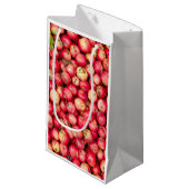 Petit Sac Cadeau Pommes biologiques (Devant Angle)