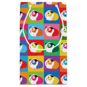 Petit Sac Cadeau Pop Art Guinée Cochons (Dos)