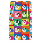 Petit Sac Cadeau Pop Art Guinée Cochons (Devant)