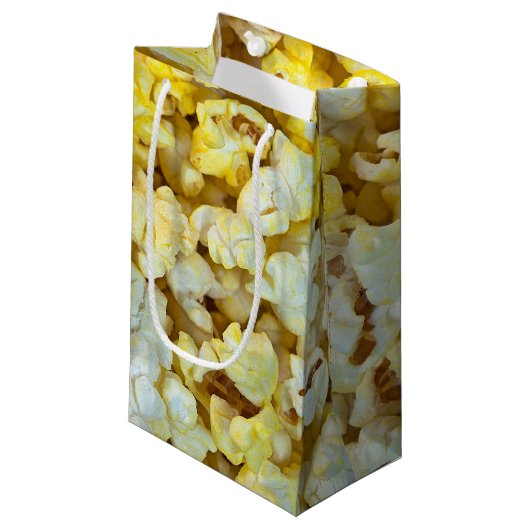 Petit Sac Cadeau Popcorn apéritif (Devant Angle)