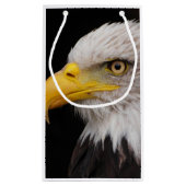 Petit Sac Cadeau Portrait d'aigle (Dos)