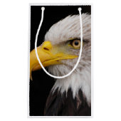 Petit Sac Cadeau Portrait d'aigle (Devant)