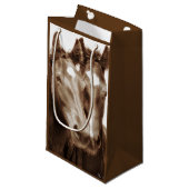 Petit Sac Cadeau Portrait de cheval III (Devant Angle)