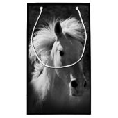 Petit Sac Cadeau Portrait V de cheval (Dos)