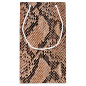 Petit Sac Cadeau Poster de animal Cool Motif Snakeskin (Dos)
