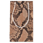 Petit Sac Cadeau Poster de animal Cool Motif Snakeskin (Devant)