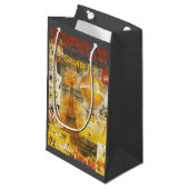 Petit Sac Cadeau Poster de la foire Antique Grand Fete (Devant Angle)