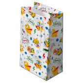 Petit Sac Cadeau Poulet de superhéros (Dos Angle)