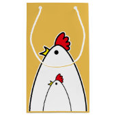 Petit Sac Cadeau Poulets (Dos)