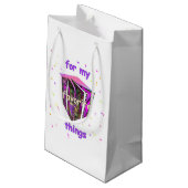 Petit Sac Cadeau Pour Mes Choses Favorites (Dos Angle)