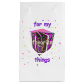 Petit Sac Cadeau Pour Mes Choses Favorites (Devant)