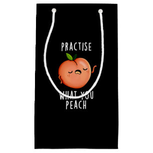 Petit Sac Cadeau Pratiquez ce que vous brossez Positif Fruit Pun Da
