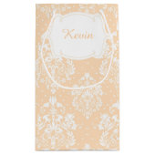 Petit Sac Cadeau Première Communion Africain-Américain Boy Merci (Dos)