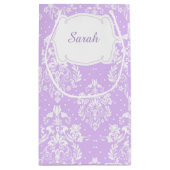 Petit Sac Cadeau Première Communion Blonde cheveux fille Merci (Dos)