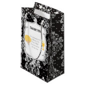 Petit Sac Cadeau Première Communion Blonde cheveux Merci garçon (Devant Angle)