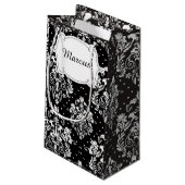 Petit Sac Cadeau Première Communion Blonde cheveux Merci garçon (Dos Angle)