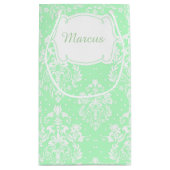 Petit Sac Cadeau Première Communion Blonde cheveux Merci garçon (Dos)