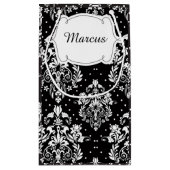 Petit Sac Cadeau Première communion Brunette Hair Boy Merci (Dos)