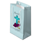 Petit Sac Cadeau Première communion personnalisée (Devant Angle)