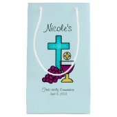 Petit Sac Cadeau Première communion personnalisée (Devant)