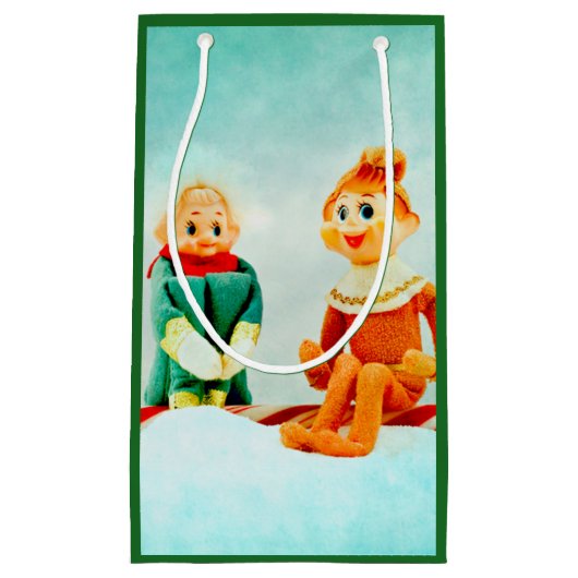 Petit Sac Cadeau Première date Elf (Devant)