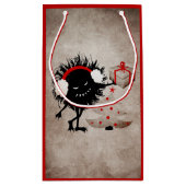 Petit Sac Cadeau Président de Noël (Dos)