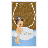 Petit Sac Cadeau Prince Baby shower (Dos)