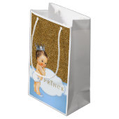 Petit Sac Cadeau Prince Baby shower (Dos Angle)
