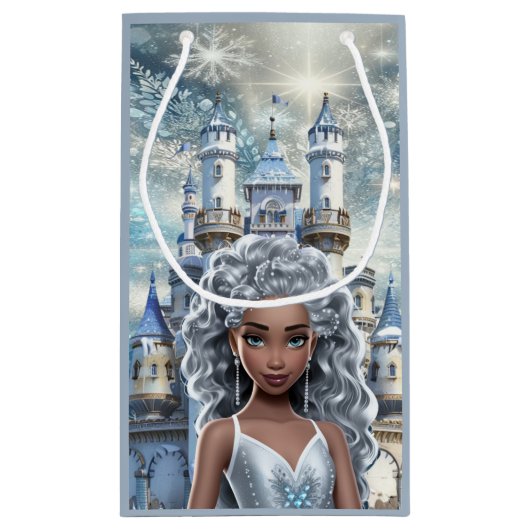 Petit Sac Cadeau Princesse de Glace (Dos)