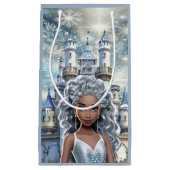 Petit Sac Cadeau Princesse de Glace (Devant)