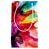 Petit Sac Cadeau Prisme de bijoux - Aquarelle (Devant)