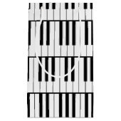 Petit Sac Cadeau Professeur de musique de piano (Devant)