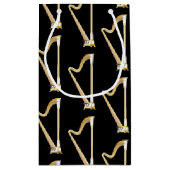 Petit Sac Cadeau Professeur de musique musicale de Harp (Dos)