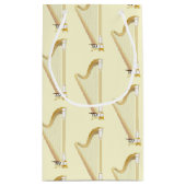 Petit Sac Cadeau Professeur de musique musicale de Harp (Dos)