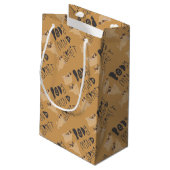 Petit Sac Cadeau Pugs de yoga (Dos Angle)