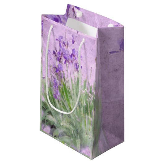 Petit Sac Cadeau Purple (Devant Angle)