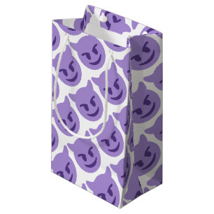 Petit Sac Cadeau Purple Devil Emoji