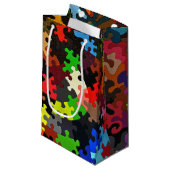 Petit Sac Cadeau puzzle (Devant Angle)