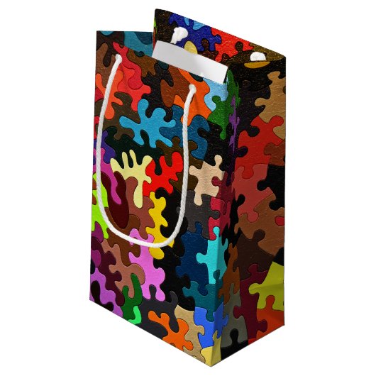 Petit Sac Cadeau puzzle (Dos Angle)