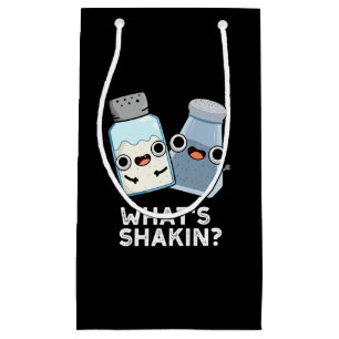 Petit Sac Cadeau Qu'est-ce que Shakin sel et poivre Shaker Pun Dark