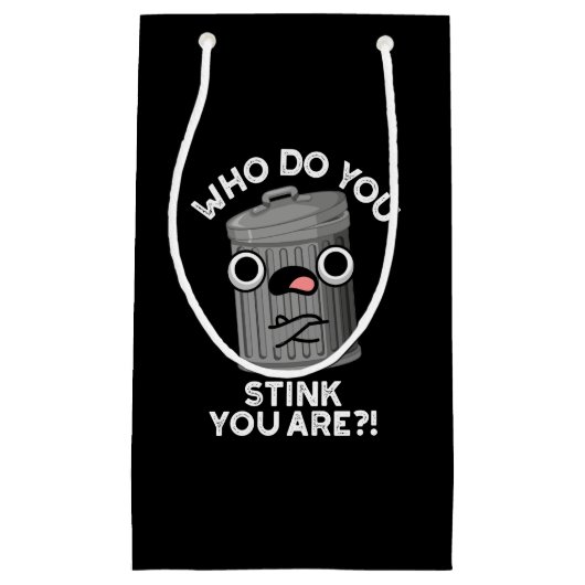 Petit Sac Cadeau Qui Pensez-Vous Que Vous Êtes Un Jeu De Jeu Basse  (Devant)