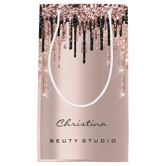 Petit Sac Cadeau Quinceañeras Douce 16e Mariage nuptiale Cosmétique (Devant)