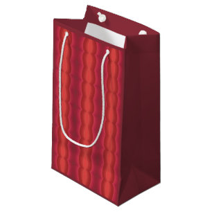 Petit Sac Cadeau Radiant Reds Carnival Funhouse Distorti Miroir