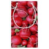 Petit Sac Cadeau Radis rouges (Dos)