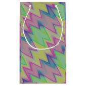 Petit Sac Cadeau Rainbow Zigzags (Dos)